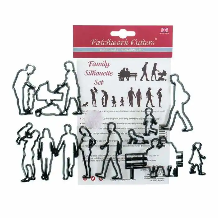 TAGLIAPASTA FAMIGLIA SILHOUETTE PATCHWORK