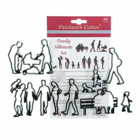 TAGLIAPASTA FAMIGLIA SILHOUETTE PATCHWORK
