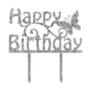 CAKE TOPPER HAPPY BIRTHDAY