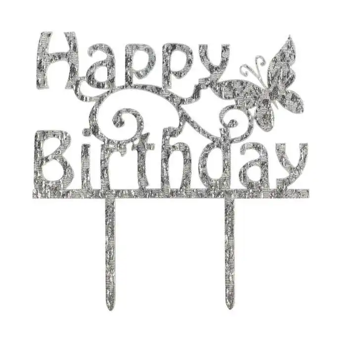 CAKE TOPPER HAPPY BIRTHDAY