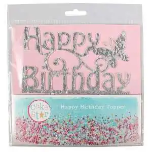 CAKE TOPPER HAPPY BIRTHDAY 2
