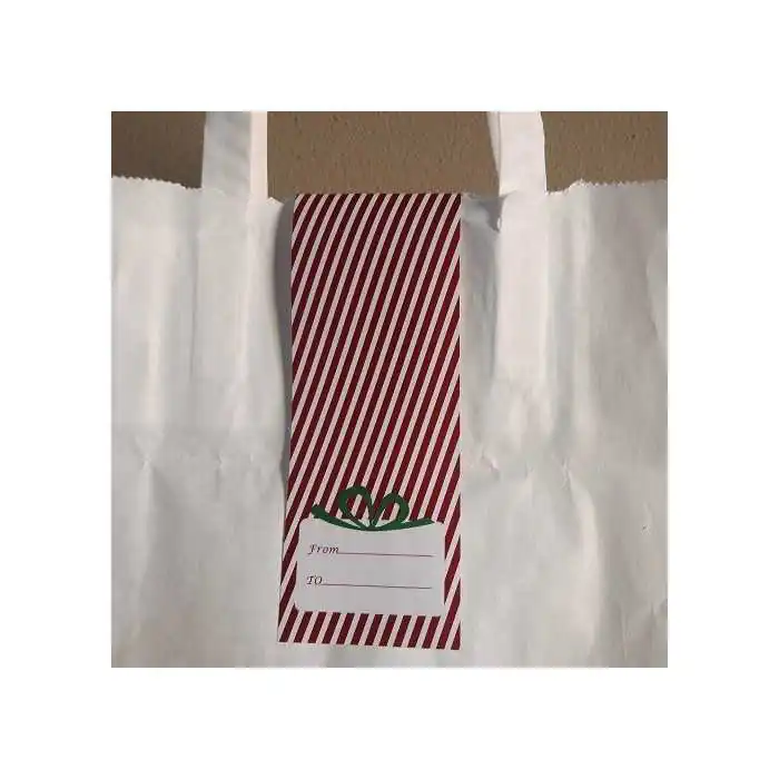 ETICHETTA CHIUDI PACCO ADESIVA NATALE (4PZ)