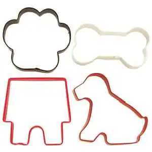 STAMPINI BISCOTTI TEMA ANIMALI DOMESTICI SET/4