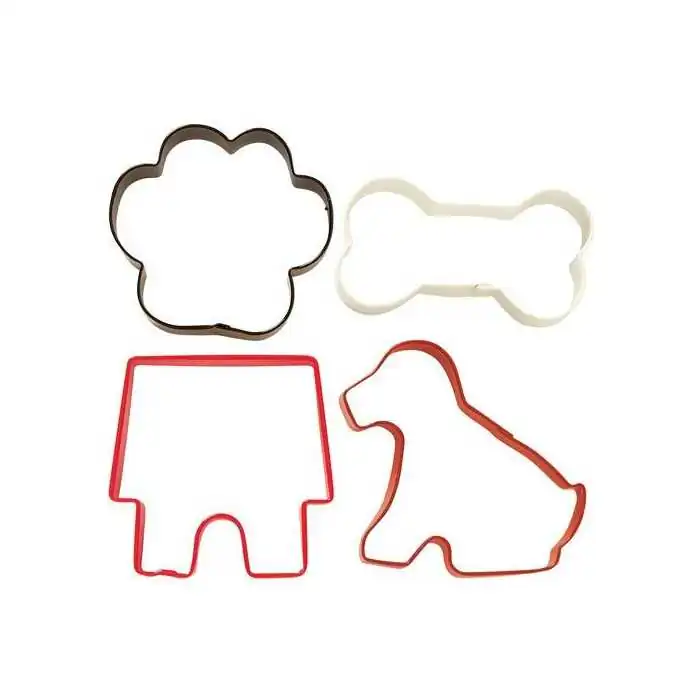 STAMPINI BISCOTTI TEMA ANIMALI DOMESTICI SET/4