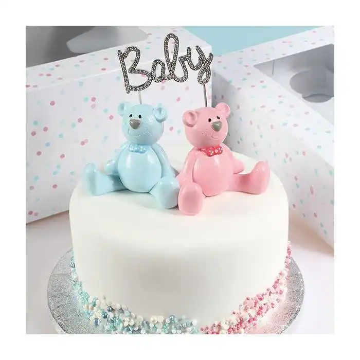 CAKE TOPPER DIAMANTE BABY