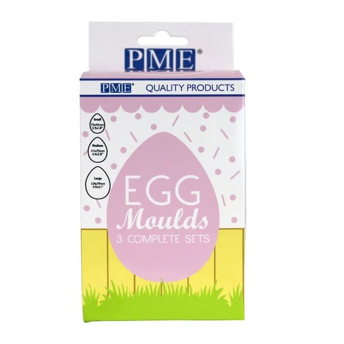Set 3 Stampi per Uova PME