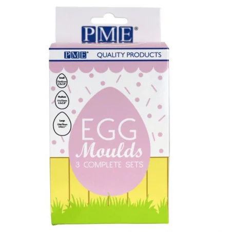 Set 3 Stampi per Uova PME