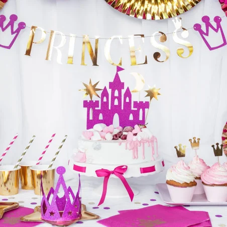 CAKE TOPPERS CASTELLO DELLA PRINCIPESSA (SET 4)