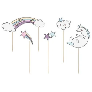 CAKE TOPPERS UNICORNO (SET 5) 2