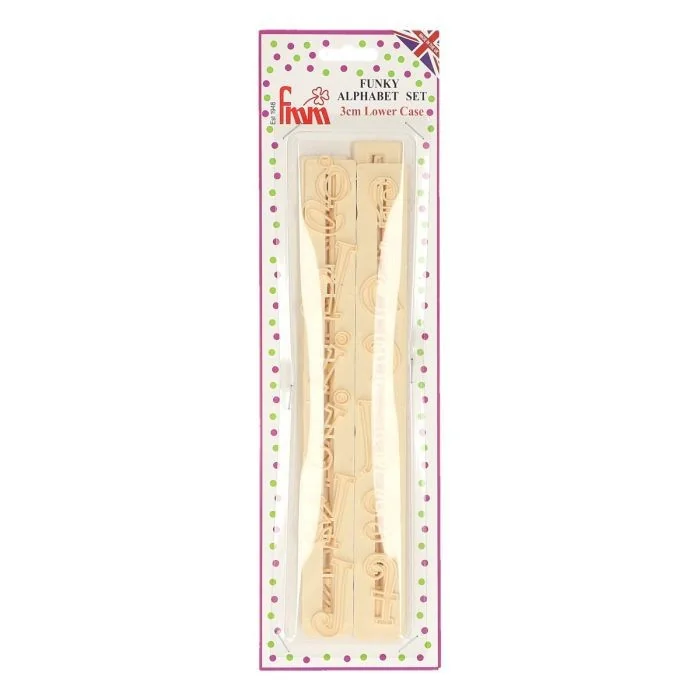 Tagliapasta Alfabeto Minuscolo Funky Tappits