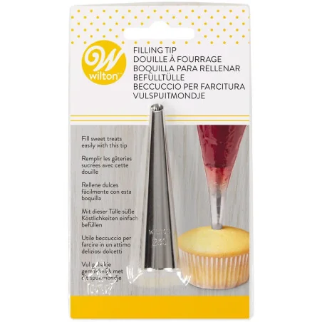 Becccuccio n.230 Lungo Riempi Cupcakes Wilton Decorazioni dolci e Cupcakes con Sac a Poche