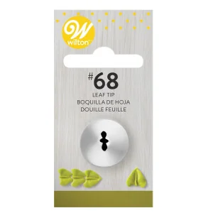 BECCUCCIO N. 68 FOGLIA CARDATO WILTON Decorazioni dolci e Cupcakes con Sac a Poche