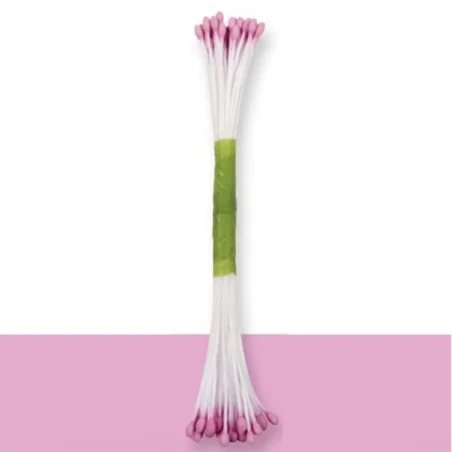 CF. 50 PISTILLI PER FIORI LILLA JEM FINE Accessori Dummy Polistirolo JEM