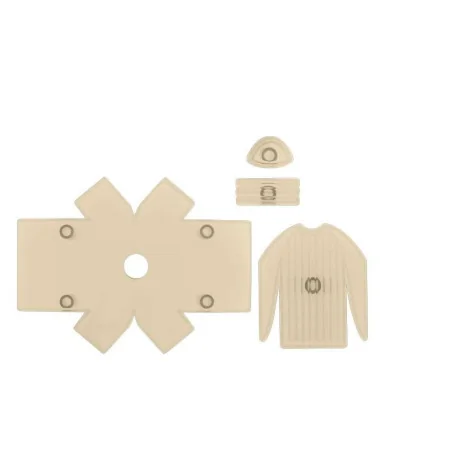 SET 5 TAGLIAPASTA MAGLIETTA CALCIO JEM