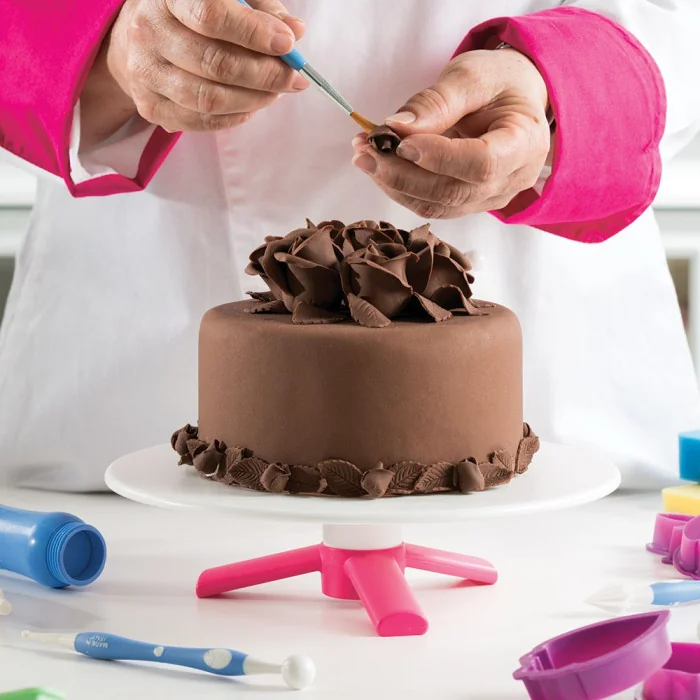 ALZATA IN PLASTICA PER TORTA Ø 24 x H 6 DECORA