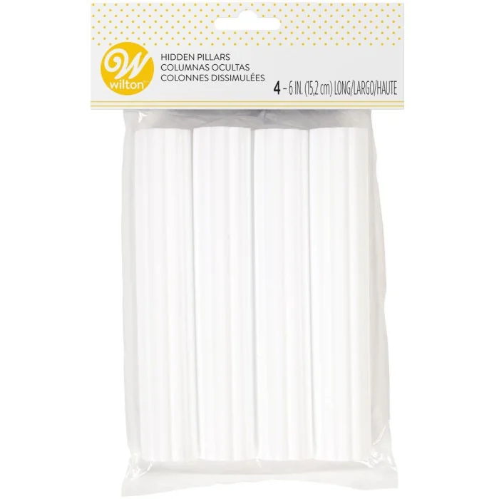 COLONNE INVISIBILI 15,2 CM PER TORTE Accessori Dummy Polistirolo WILTON