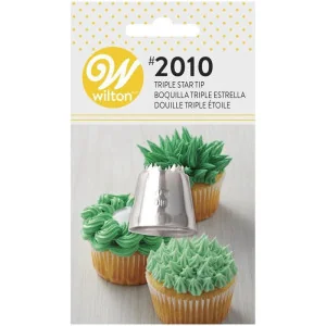 BECCUCCIO N. 2010 STELLA TRIPLA WILTON Decorazioni dolci e Cupcakes con Sac a Poche 2