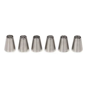 SET 6 BECCUCCI RUSSI FLOREALI DESIGN EUROPEO PATISSE Decorazioni dolci e Cupcakes con Sac a Poche 2