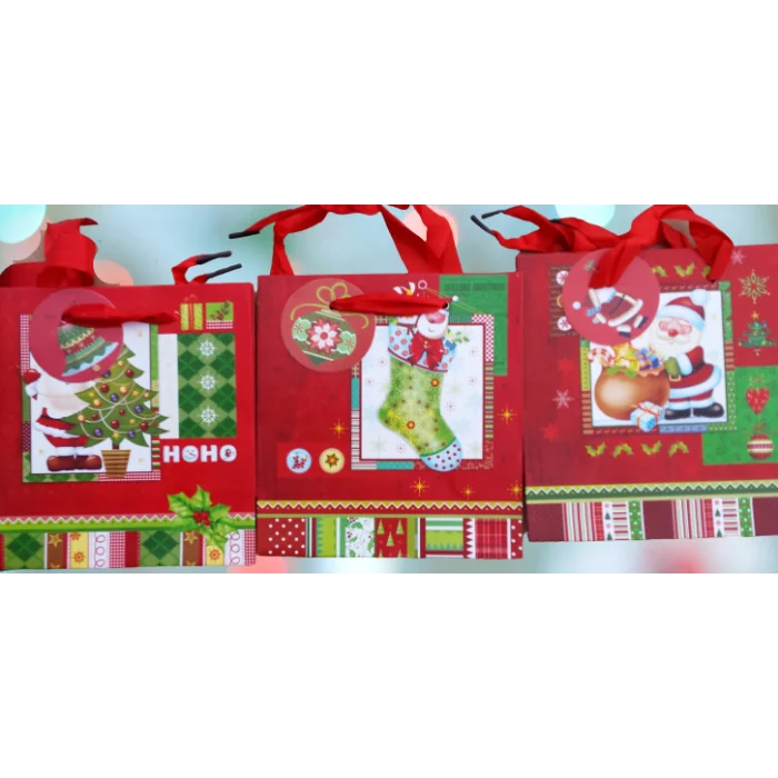 BORSINE REGALO NATALE MEDIE (3 PZ)