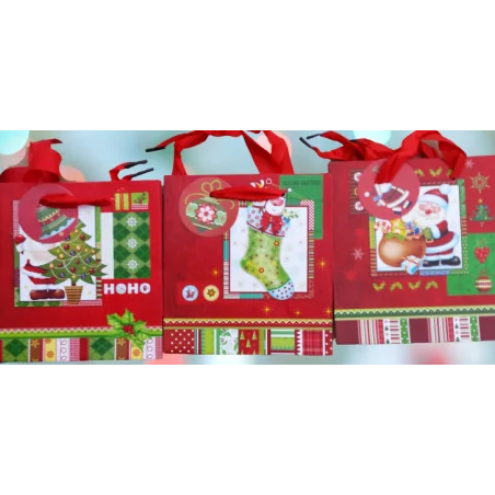BORSINE REGALO NATALE MEDIE (3 PZ)