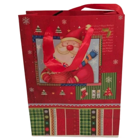 BORSINA REGALO PICCOLA BABBO NATALE