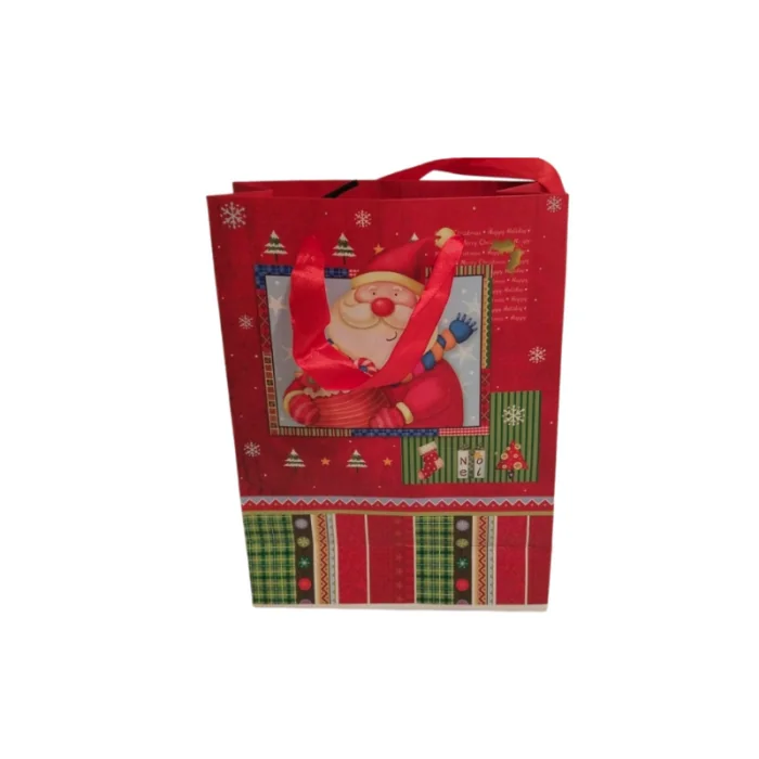 BORSINA REGALO PICCOLA BABBO NATALE