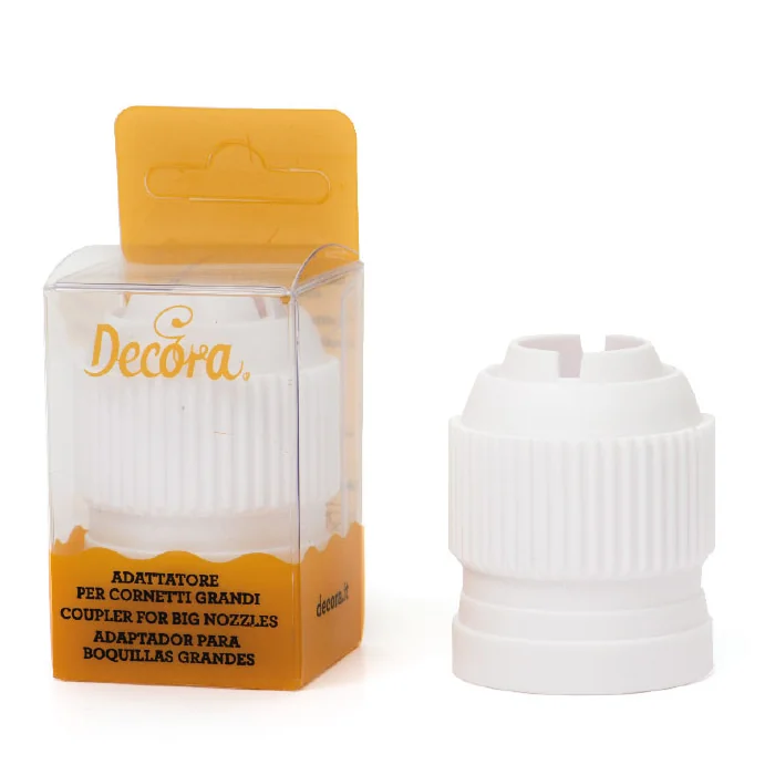 ADATTATORE PER CORNETTI 3D DECORA Decorazioni dolci e Cupcakes con Sac a Poche