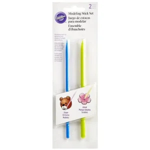 SET 2 STICK PER DECORAZIONE PER FONDENTE WILTON 2