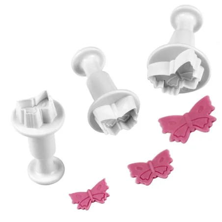 SET MINI FARFALLE TAGLIAPASTA AD ESPULSIONE (3PZ)