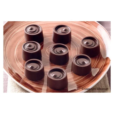 STAMPO SILICONE CIOCCOLATINI VERTIGO