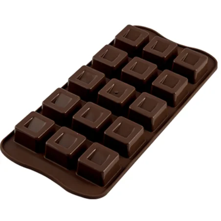 STAMPO SILICONE CIOCCOLATINI CUBO