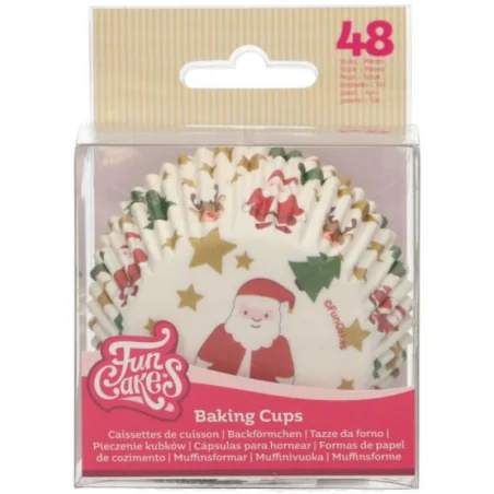 CF. 48 PIROTTINI NATALE FUNCAKES