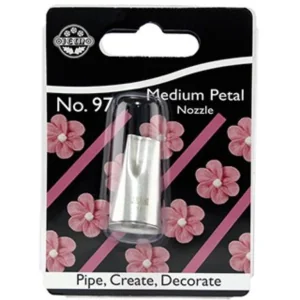PUNTA N.97 PETALO MEDIO INCRESPATO JEM Decorazioni dolci e Cupcakes con Sac a Poche