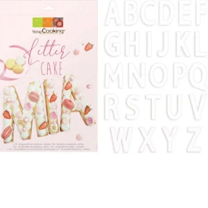 Template 26 Lettere per Letter Cake
