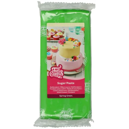 PASTA DI ZUCCHERO VERDE (1KG) FUNCAKES