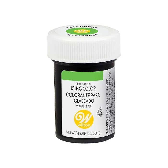 Colorante in gel Verde Foglia Wilton Colorante Alimentare per Dolci e Torte Cake Design WILTON