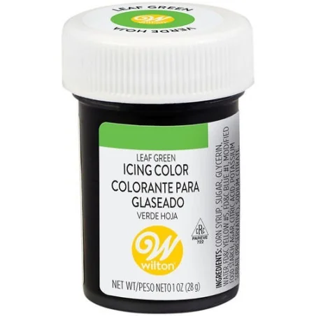 Colorante in gel Verde Foglia Wilton Colorante Alimentare per Dolci e Torte Cake Design WILTON