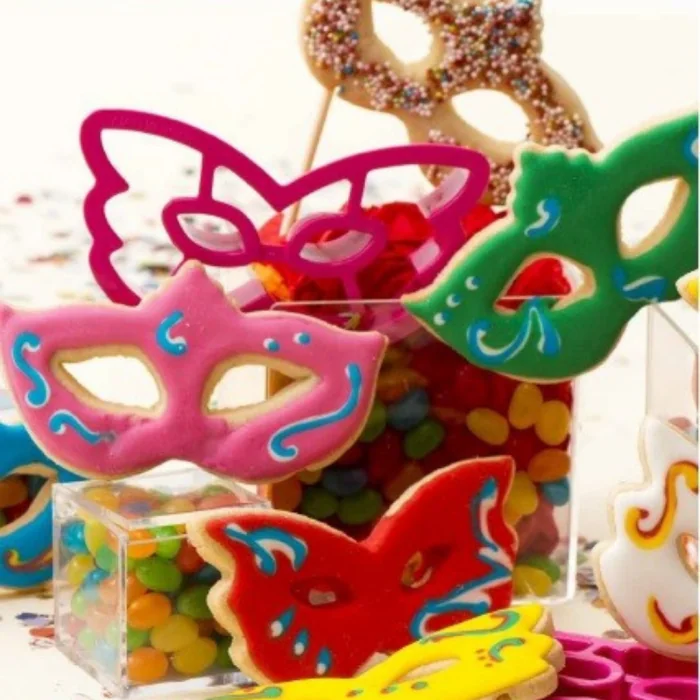 Set 2 Tagliapasta Maschera Carnevale