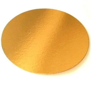 SOTTOTORTA TONDO RIVESTITO ORO (VARIE MISURE) Cake Board RICETTE SEGRETE
