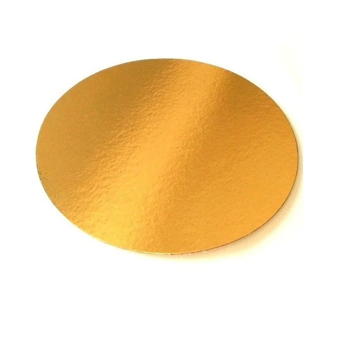 SOTTOTORTA TONDO RIVESTITO ORO (VARIE MISURE) Cake Board RICETTE SEGRETE