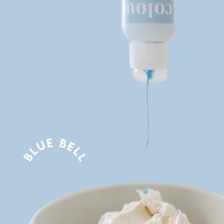 COLORANTE CELESTE SCURO A BASE OLIO BLUE BELL (20ML) Colorante Alimentare per Dolci e Torte Cake Design Colour Mill.