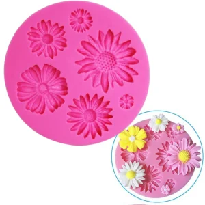 STAMPO SILICONE FIORELLINI