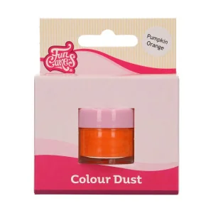 COLORANTE ARANCIO ZUCCA IN POLVERE 1,5GR FUNCAKES Colorante Alimentare per Dolci e Torte Cake Design FUNCAKES 2