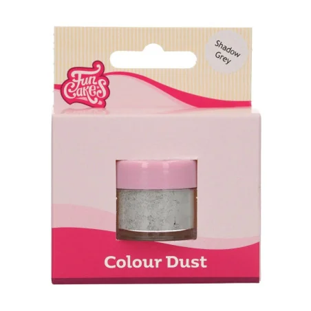 COLORANTE GRIGIO OMBRA IN POLVERE 4GR FUNCAKES Colorante Alimentare per Dolci e Torte Cake Design FUNCAKES