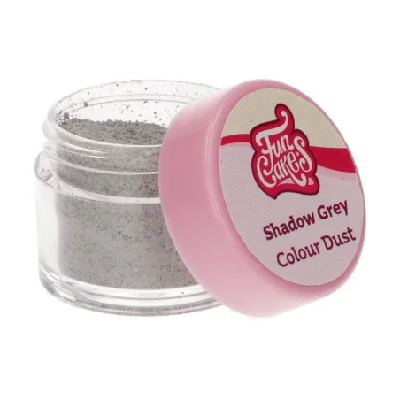 COLORANTE GRIGIO OMBRA IN POLVERE 4GR FUNCAKES Colorante Alimentare per Dolci e Torte Cake Design FUNCAKES