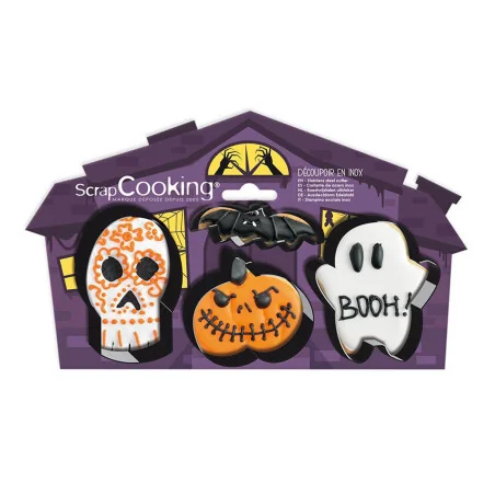 TAGLIABISCOTTI FANTASMA ZUCCA TESCHIO PIPISTRELLO