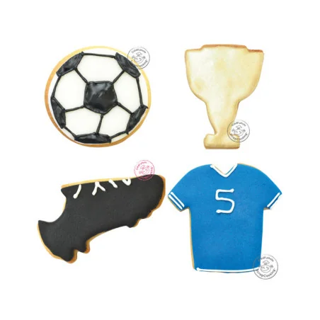 KIT 4 TAGLIABISCOTTI CALCIO