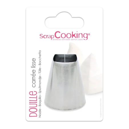 BECCUCCIO PUNTA QUADRATA LISCIA Decorazioni dolci e Cupcakes con Sac a Poche