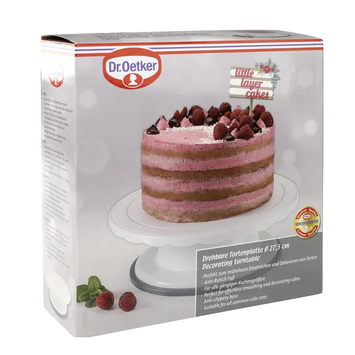 PIATTO GIREVOLE Ø 27,5 CM Accessori Dummy Polistirolo PATISSE