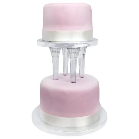 SUPPORTI PER TORTE A PIANI LUNG.17,5 CM PME Accessori Dummy Polistirolo PME